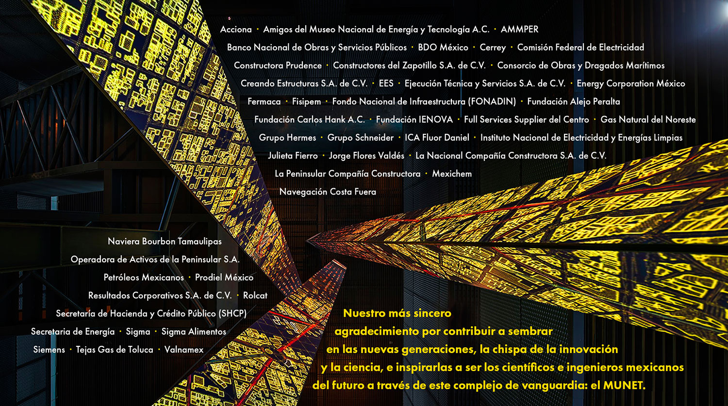Agradecimientos MUNET