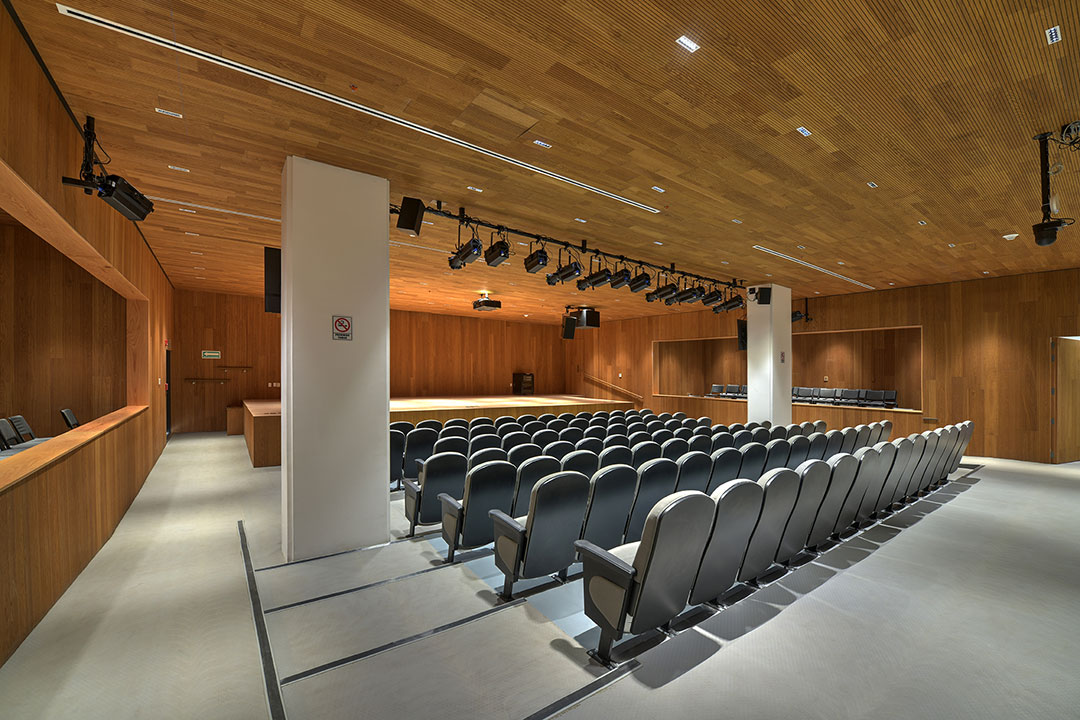 Auditorio MUNET - Detalle de Escenario