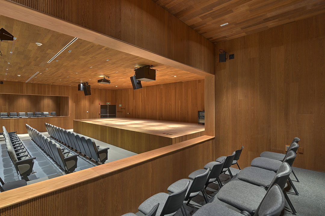 Auditorio MUNET - Detalle de Escenario