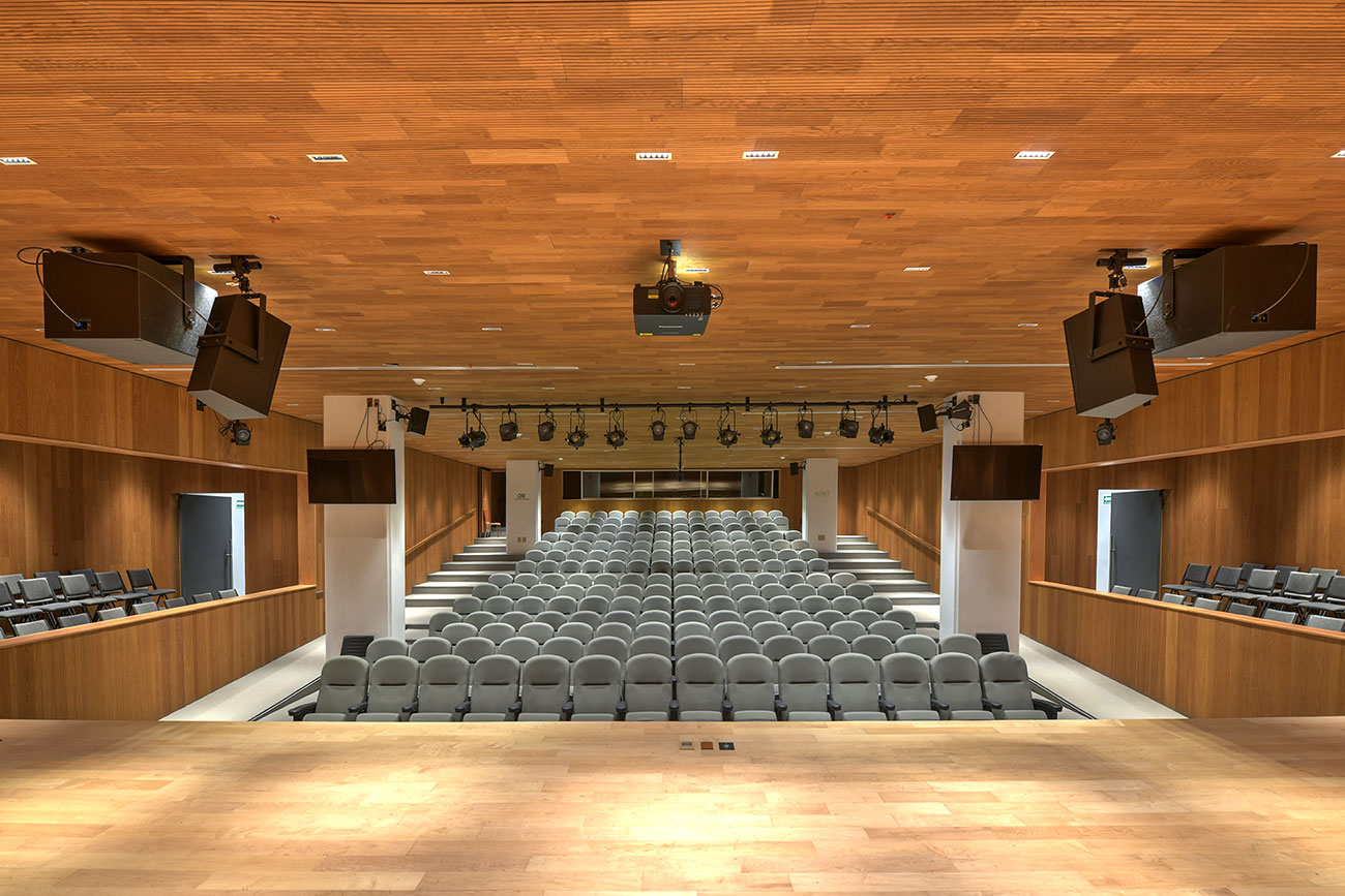 Auditorio MUNET - Detalle de Escenario